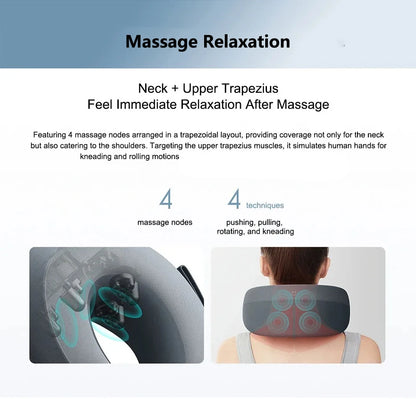 Intelligent Heating Neck Massager