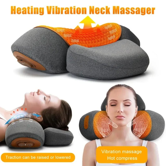 Heated Vibration Neck Pillow
