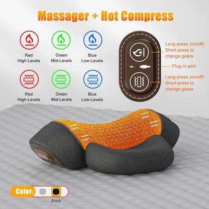 Heated Vibration Neck Pillow