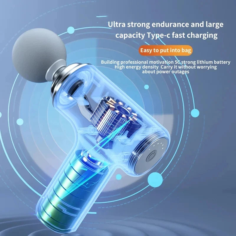 Smart Deep Tissue Massage Gun