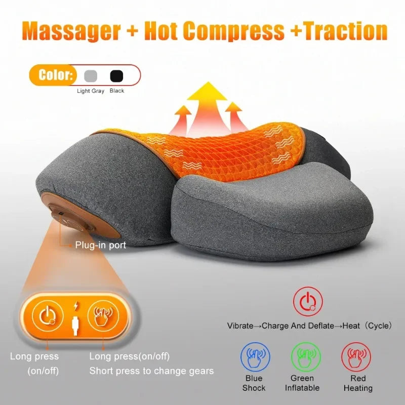 Heated Vibration Neck Pillow