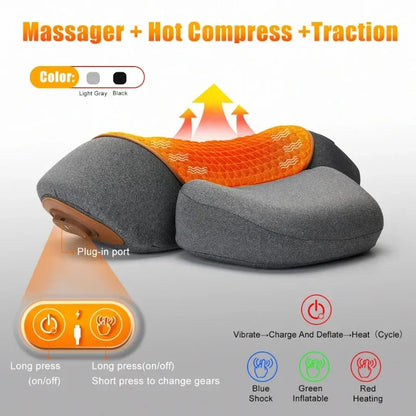Heated Vibration Neck Pillow